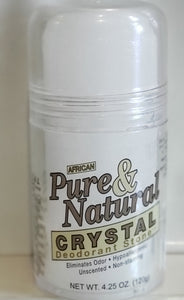 African Pure & Natural Crystal Deodorant Stone